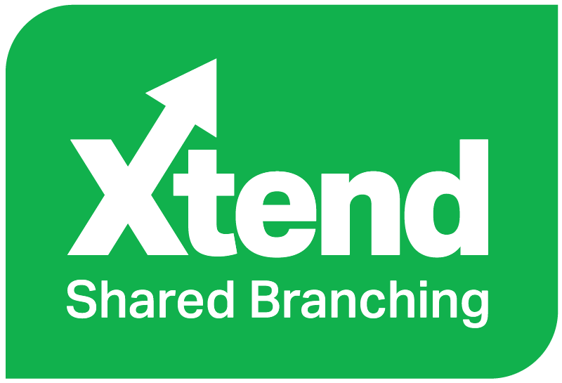 Green & White Logo reading Xtend Shared Branching